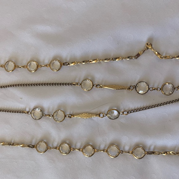 Necklace Multi Strand Chain - Picture 2 of 8